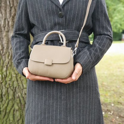 Top Handle Bag Grau