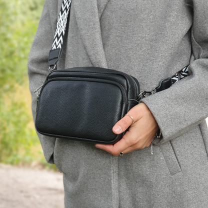 Echtleder Hobo Umhängetasche Grün