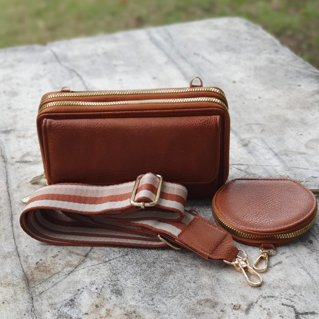 Handytasche mit Portemonnaie
