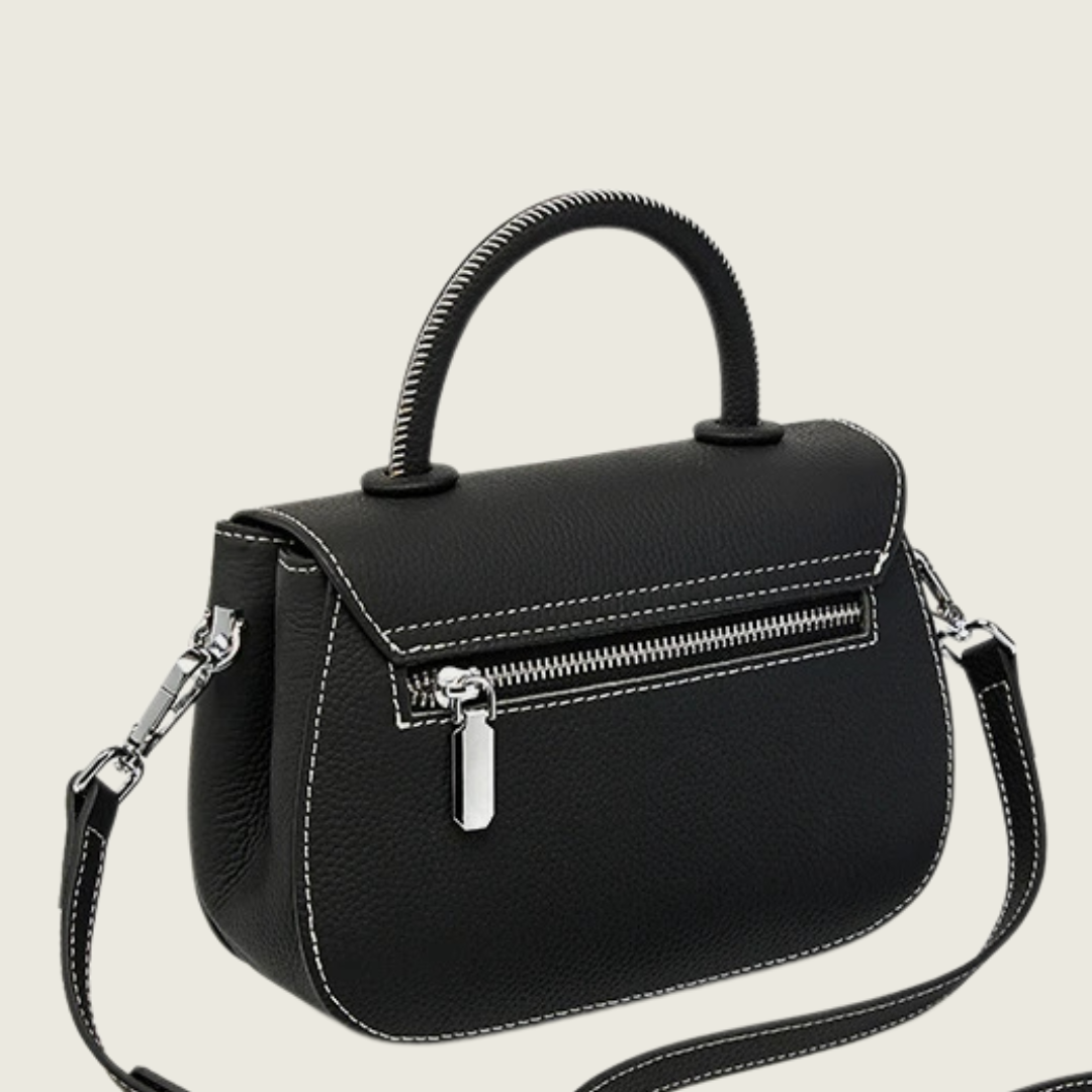 Top Handle Bag Grau
