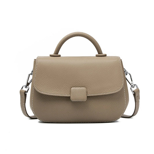 Top Handle Bag Grau