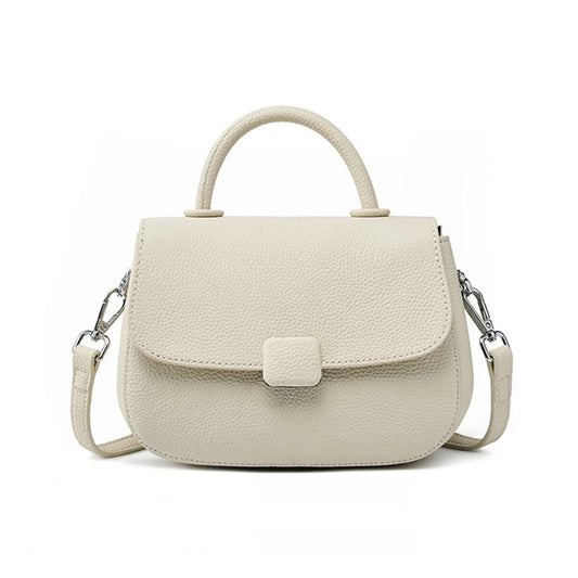Top Handle Bag Weiß